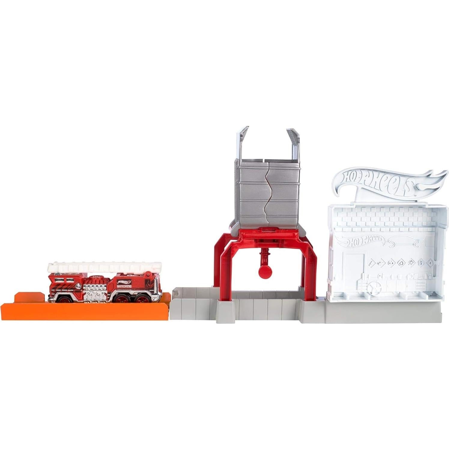 Juego de Plegado Hot Wheels Blaze Blast con Vehículo