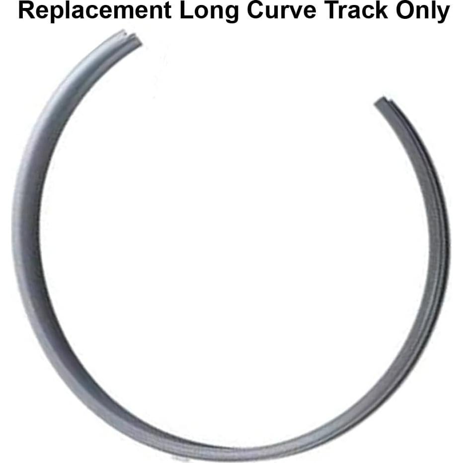 Pista Curva Larga Gris de Reemplazo Hot Wheels GCP27