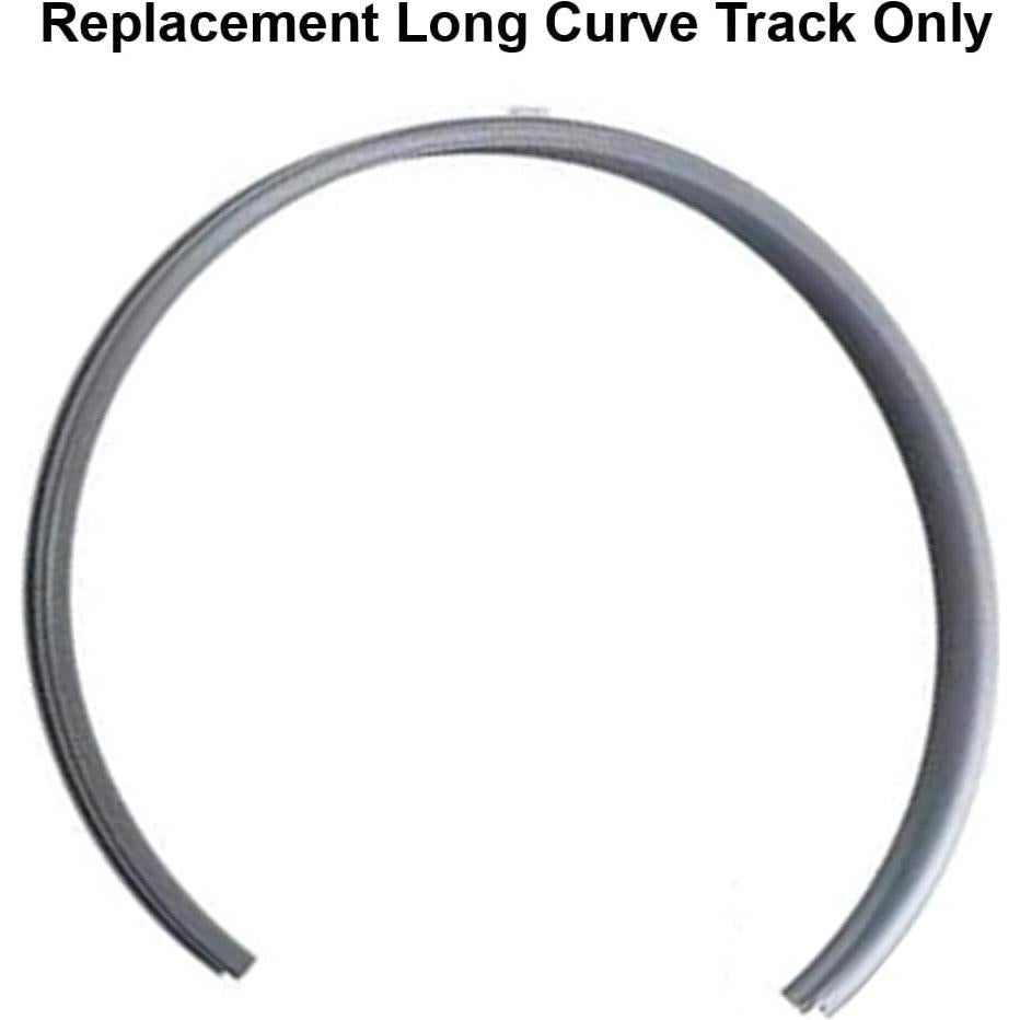 Pista Curva Larga Gris de Reemplazo Hot Wheels GCP27