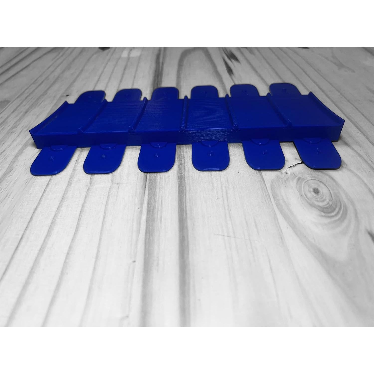 Salto de 6 Carriles Azul | Accesorio Pista Super Hot Wheels