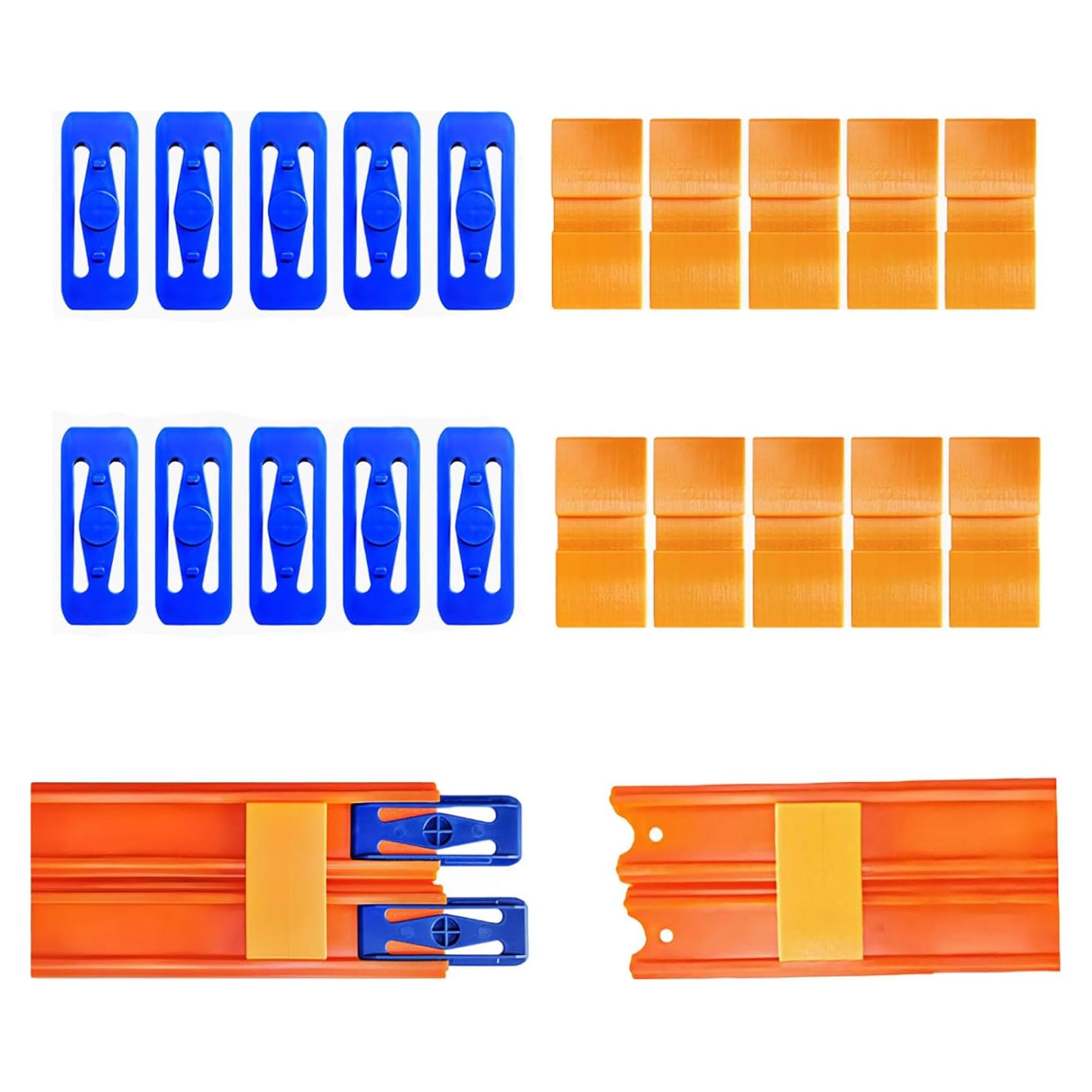 Conectores de Pistas Hot Wheels K TOMOTO - 20 Piezas