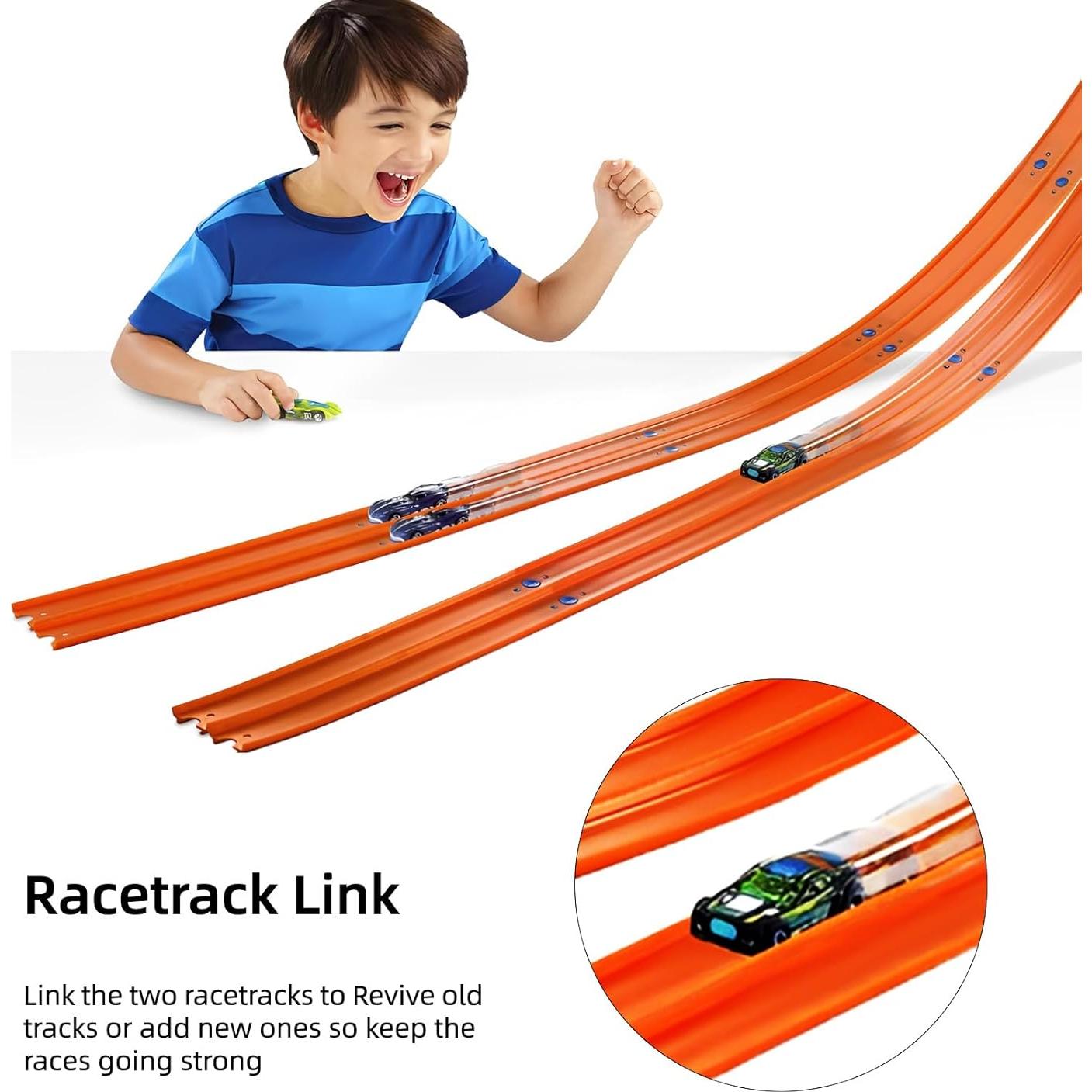 Conectores de Pistas Hot Wheels K TOMOTO - 20 Piezas