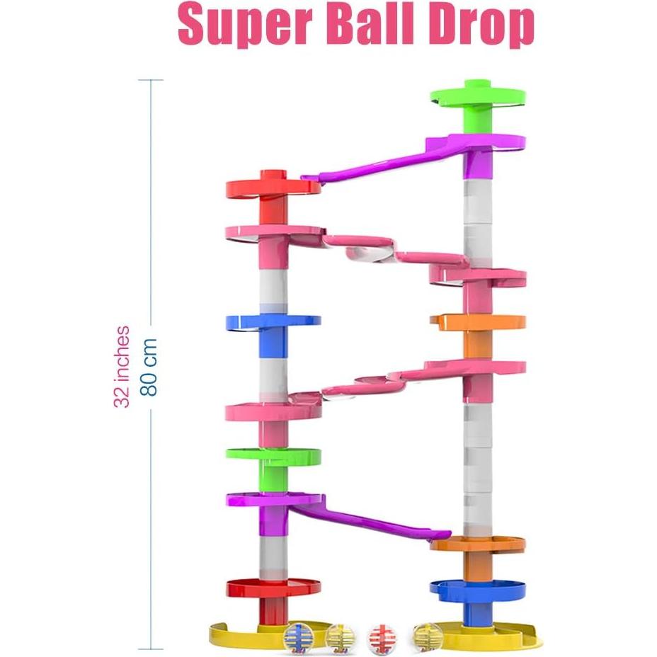 Torre de Caída de Pelotas Super WEofrecemosloqueTUquieres - Juguete Montessori 10M+