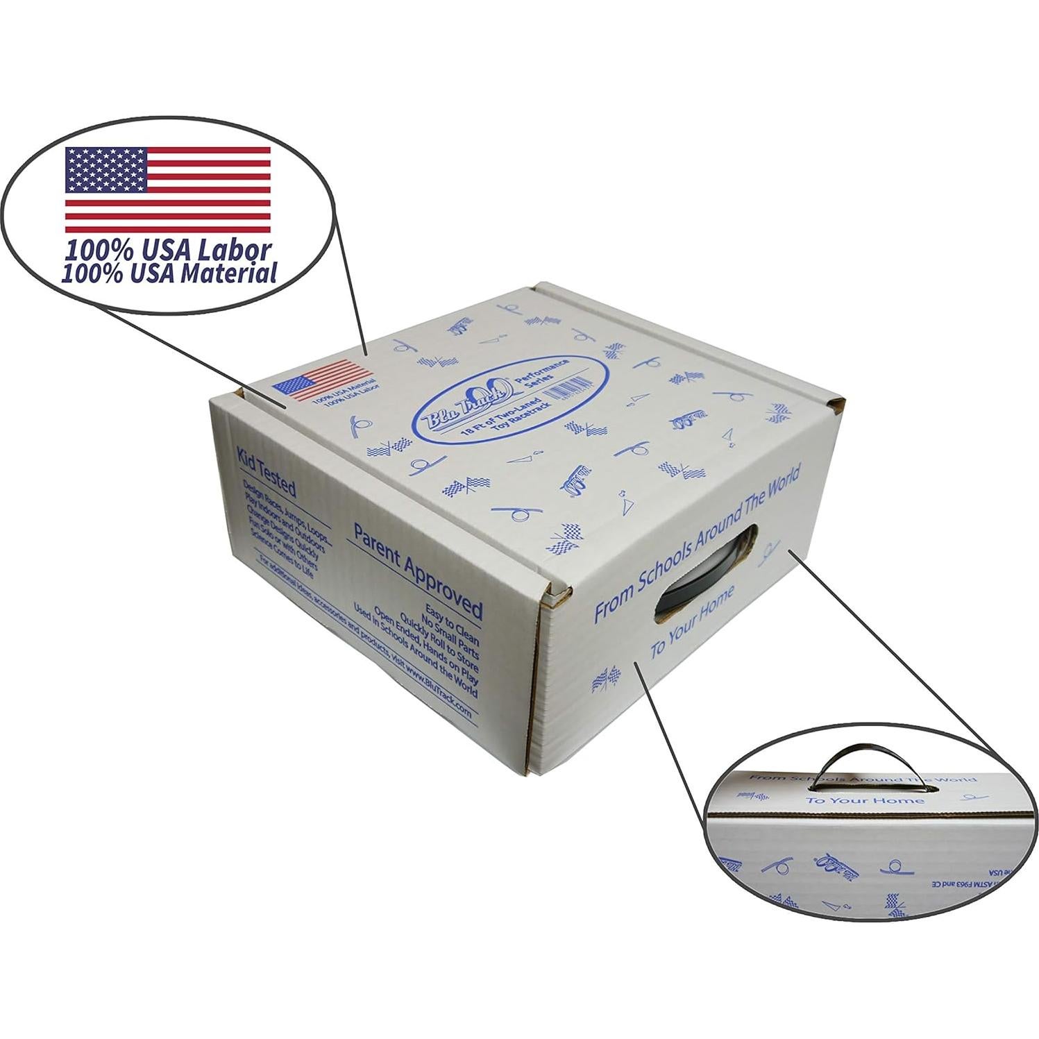 Pista de Carreras Blu Track P.S. 5.49 m para Juguetes STEM