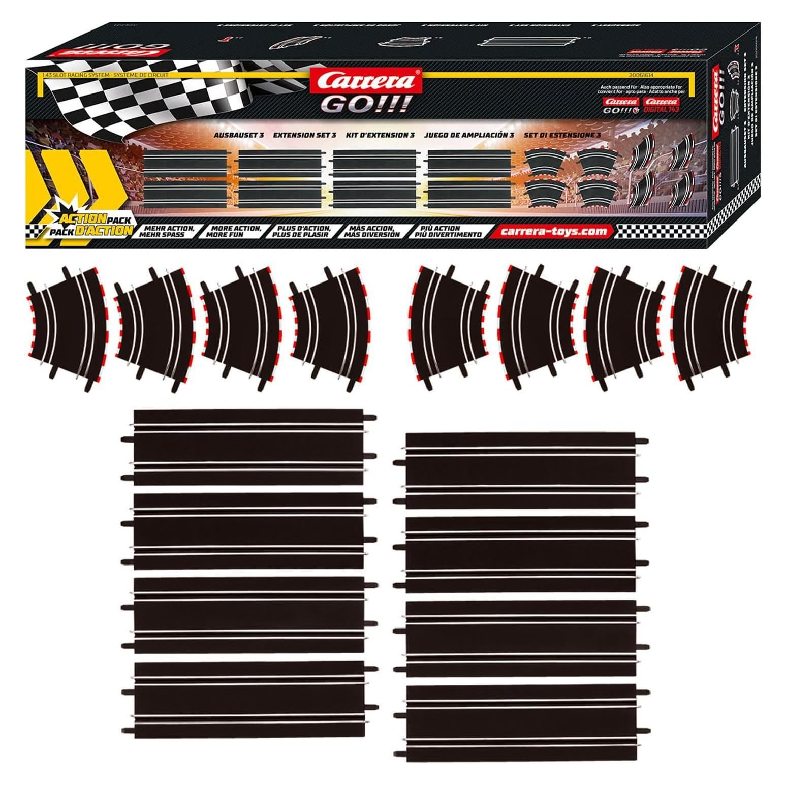 Conjunto de Extensión Carrera 61614 Digital 143 - 8 Rectas y 8 Curvas