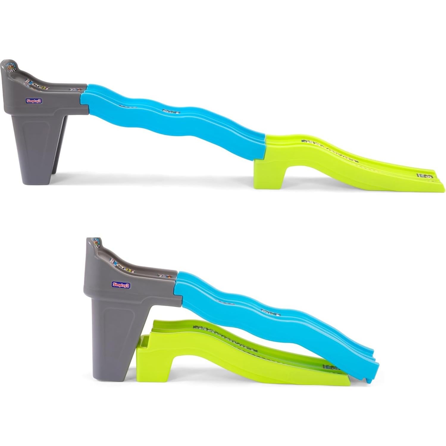 Pista de Carreras Descendente Simplay3 1.83m con 2 Coches