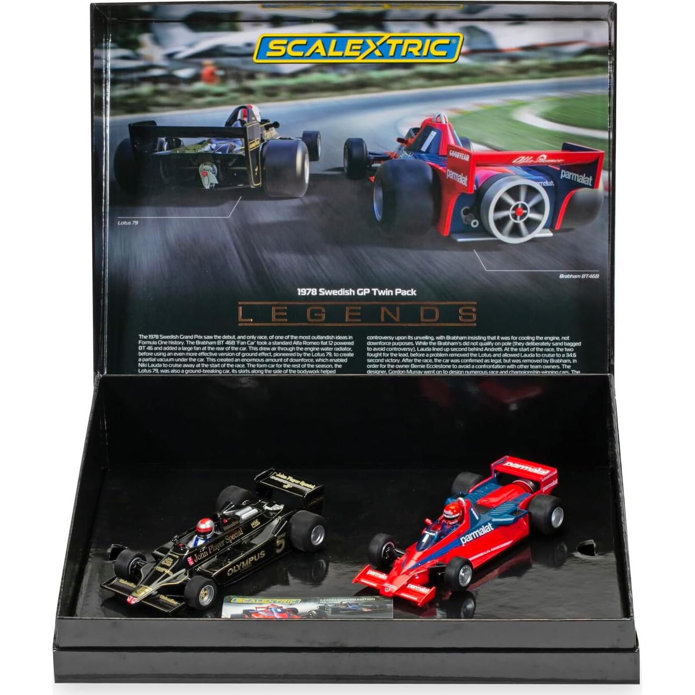 Scalextric Edición Limitada Brabham BT46B y Lotus 79 1:32