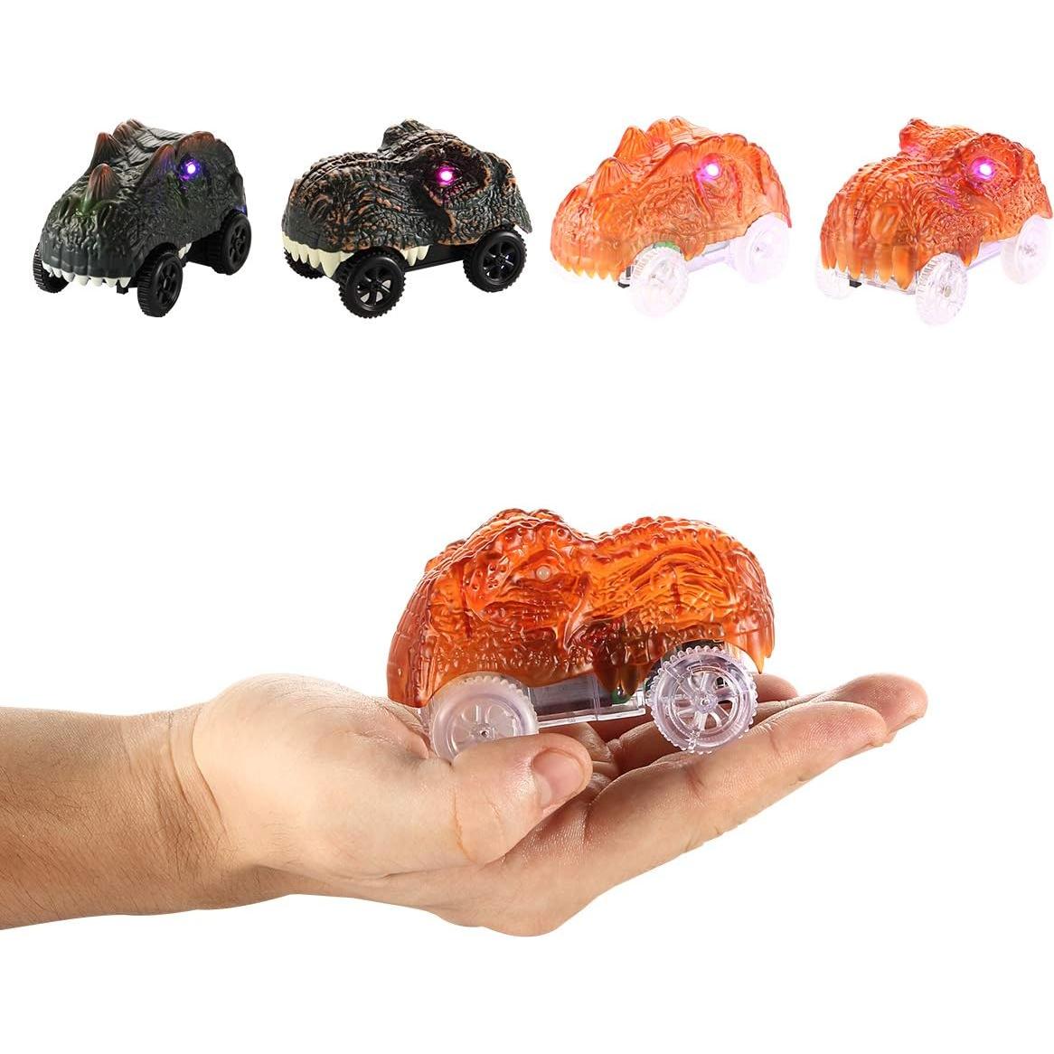 Coches de Pista Iluminados Save Unicorn - Paquete de 4