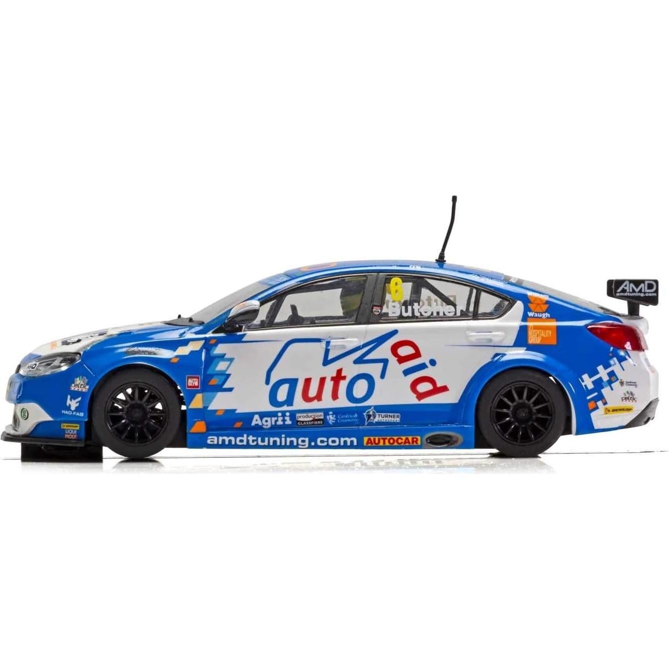 Coche de Carrera Scalextric MG6 Rory Butcher 1:32 Azul