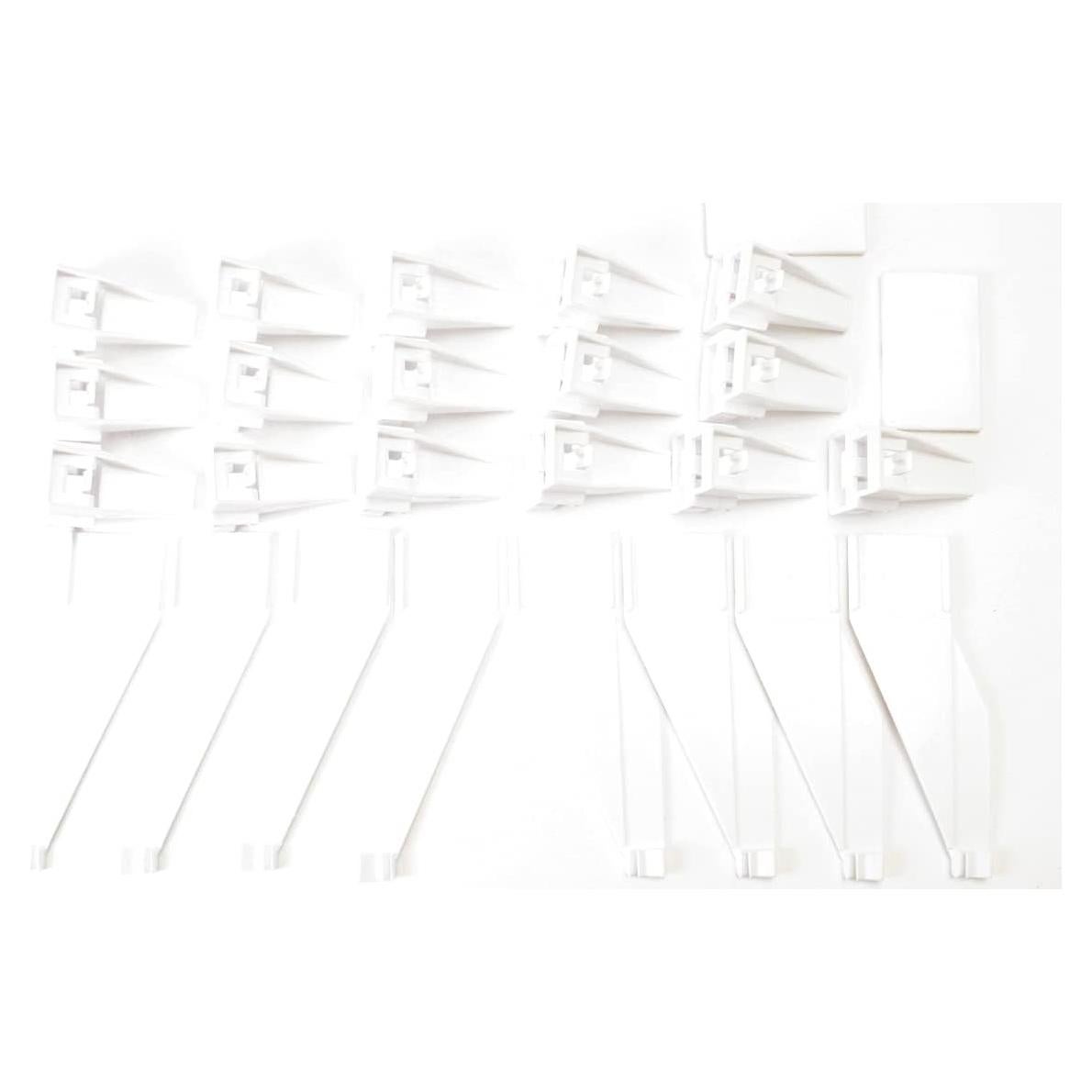 20085219 Digital 16 Guardrail Holders, 4 End, 2 Connecting Pieces for Track Scale 124