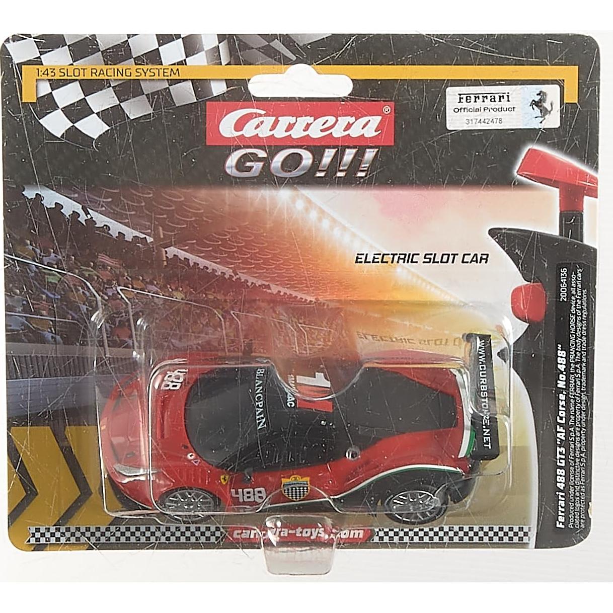 Coche de Slot Carrera GO Ferrari 488 GT3 1:43 Multicolor