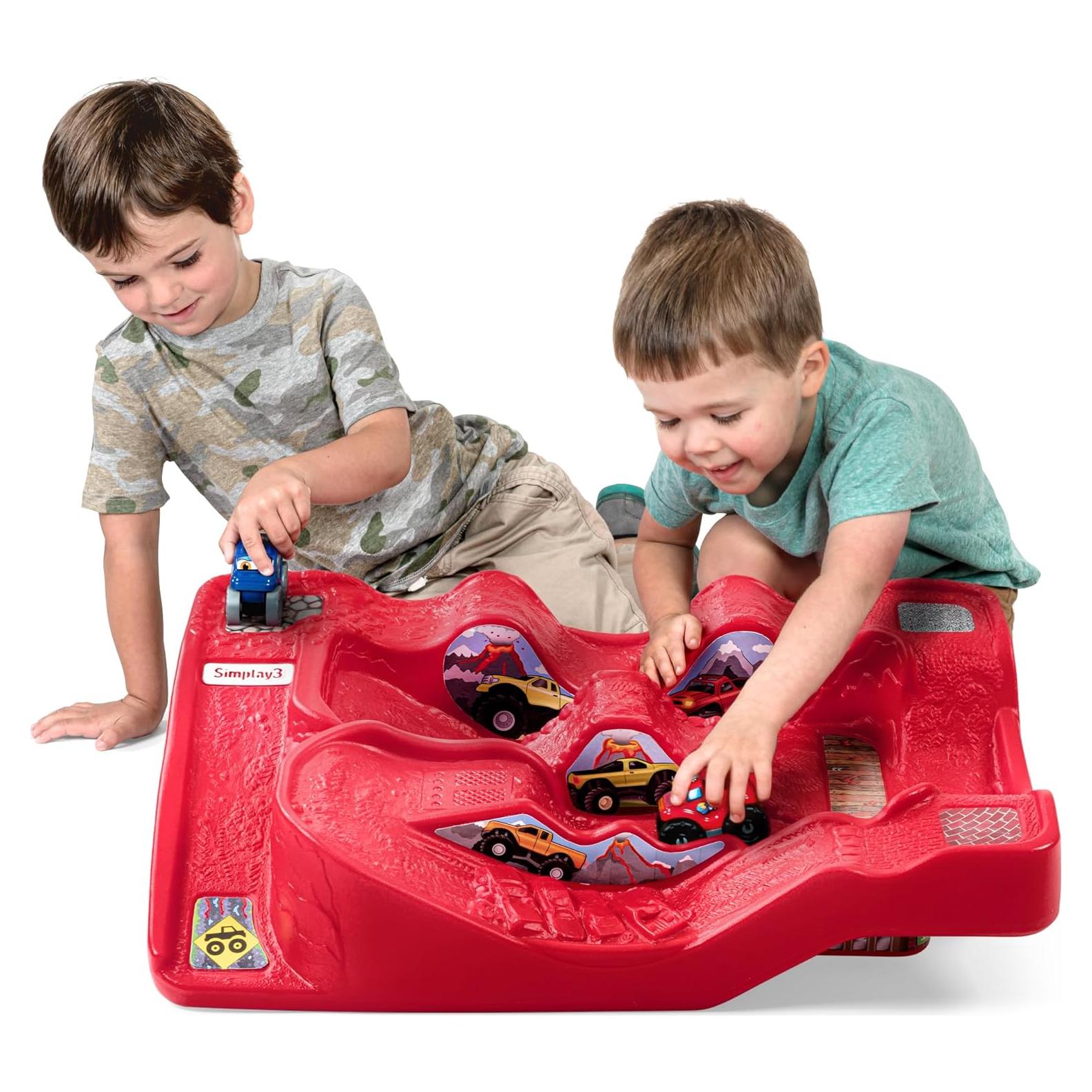 Mesa de Juego Pista de Carreras Simplay3 con 2 Camiones