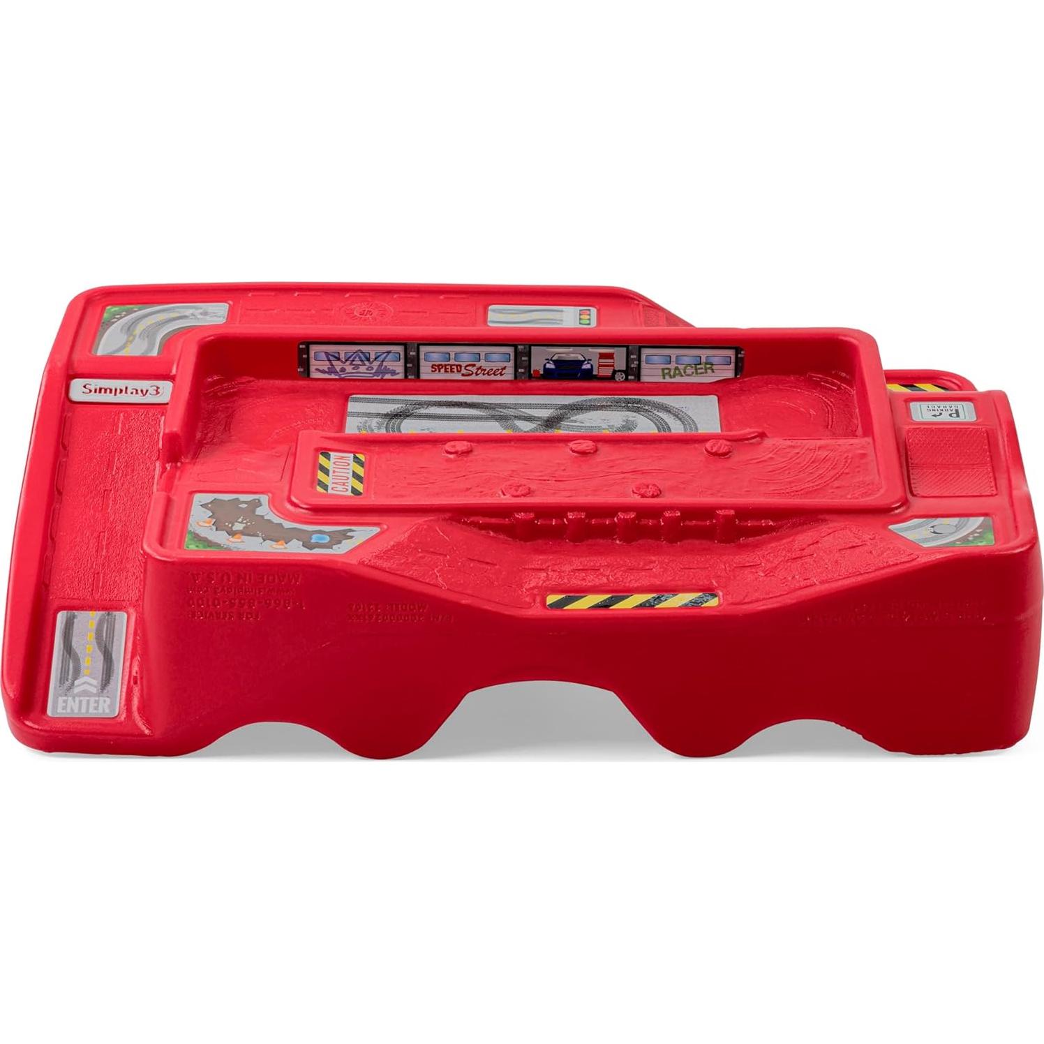 Mesa de Juego Pista de Carreras Simplay3 con 2 Camiones