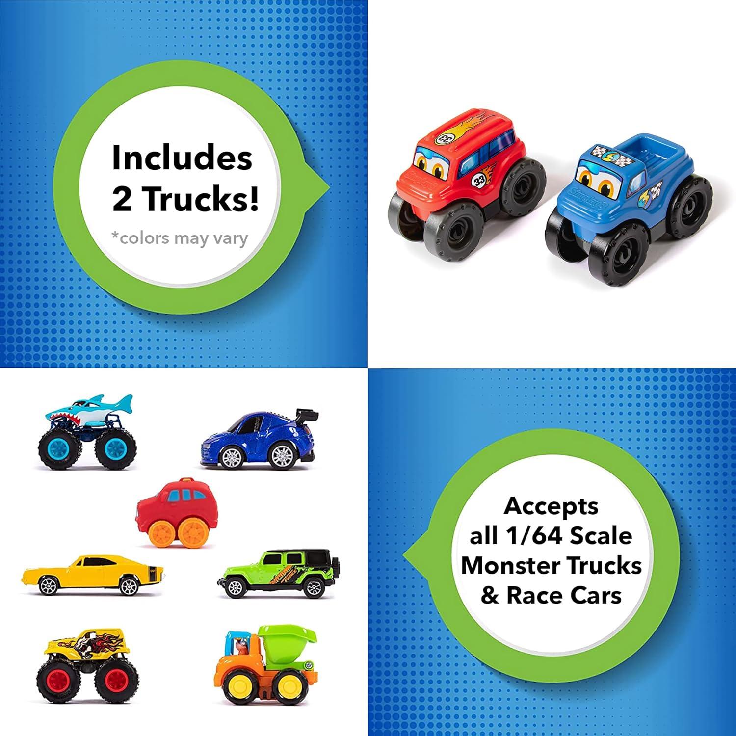 Mesa de Juego Pista de Carreras Simplay3 con 2 Camiones