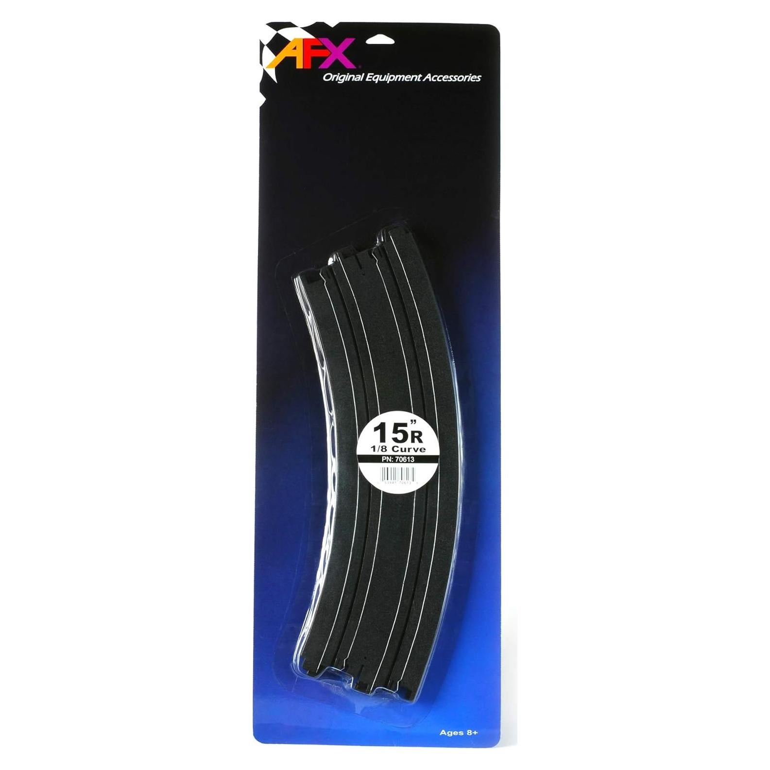 Curva de Pista AFX Racemasters 15.2 cm Par AFX70613