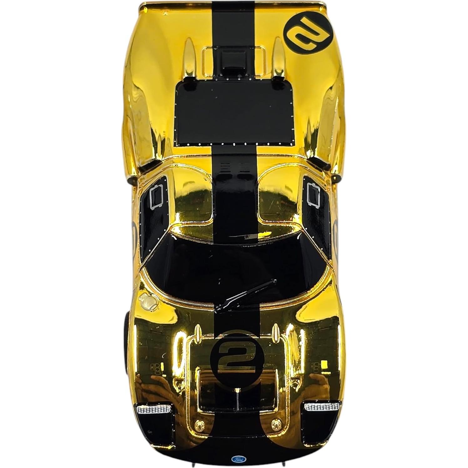 AFX GT40 MKII #2 Cromo Dorado Edición Exclusiva Slot Car