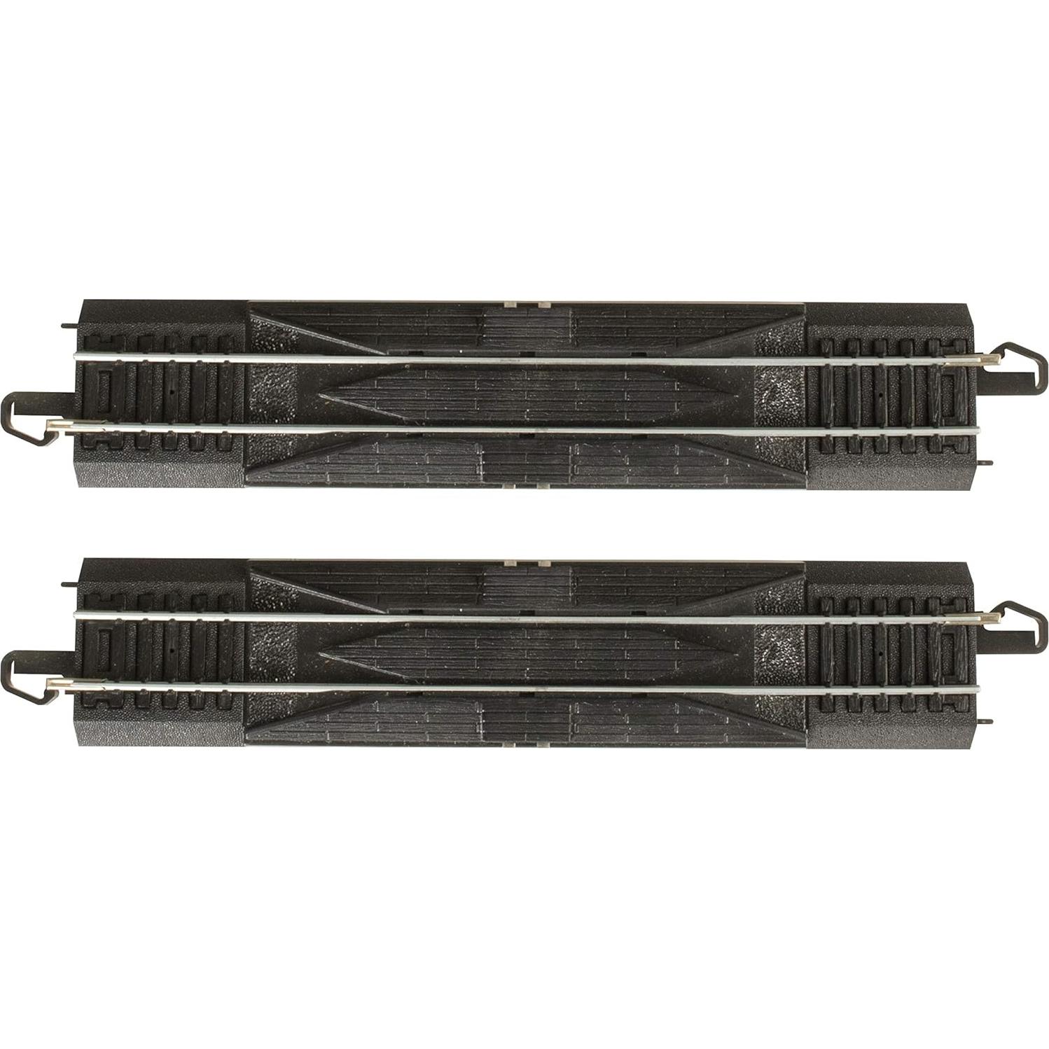 Riel Rerailer E-Z Track Bachmann 23 cm Acero Escala HO