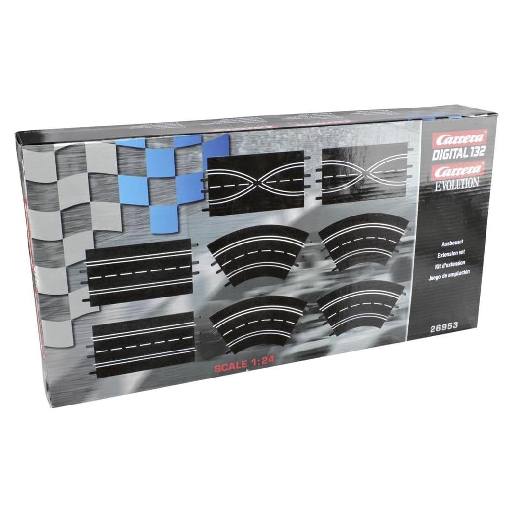 Conjunto de Extensión Carrera Evolution 8 Piezas Negro