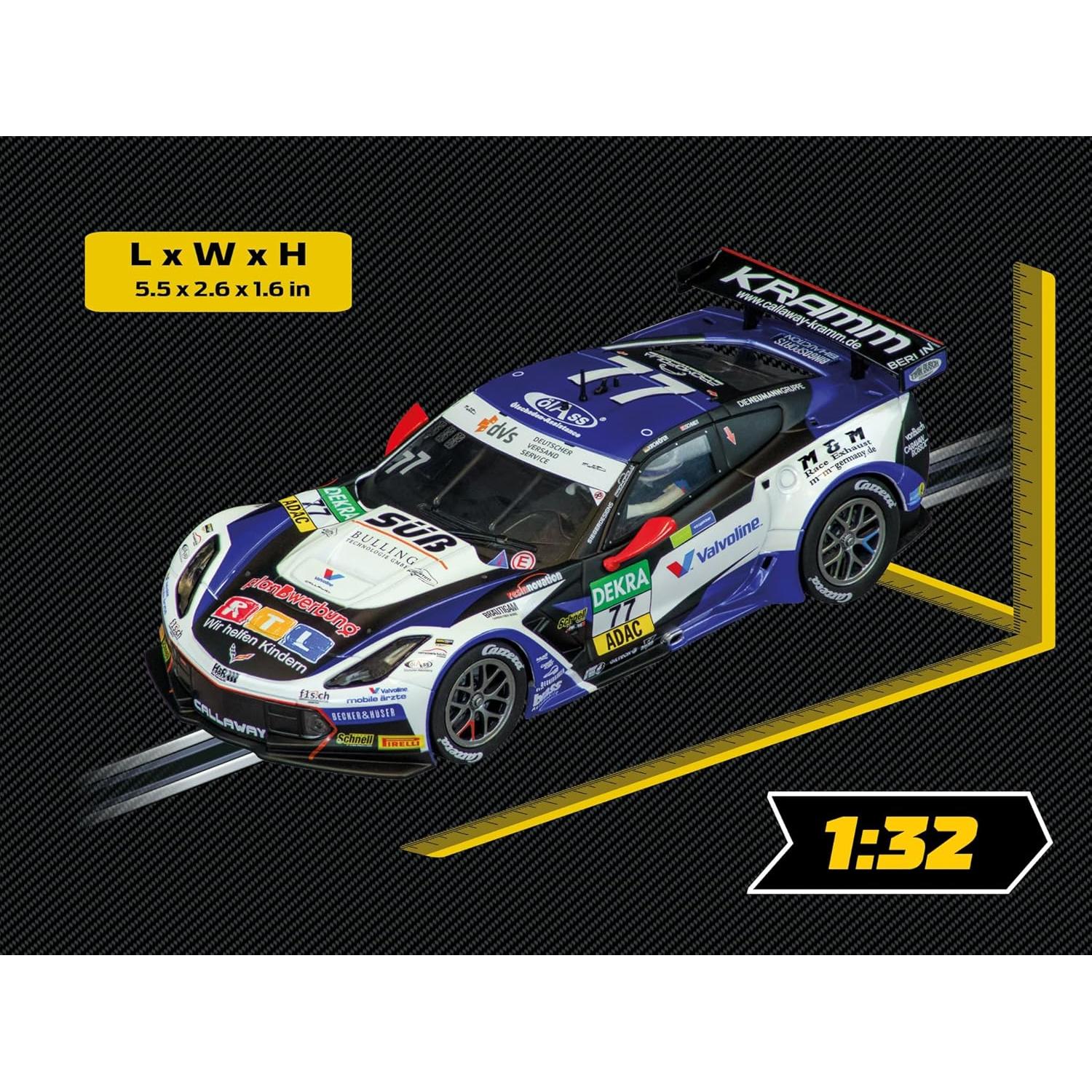 Coche de Slot Digital Carrera Corvette C7 GT3-R 1:32 No.77