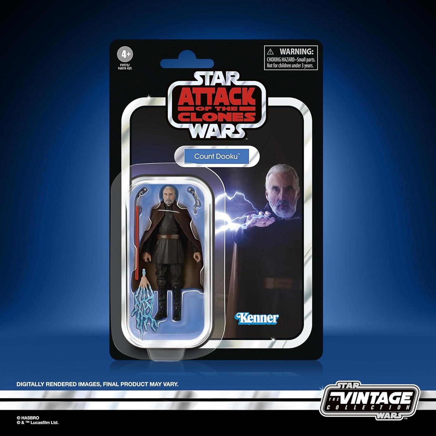 Figura de Acción Conde Dooku Star Wars Vintage 9.5 cm
