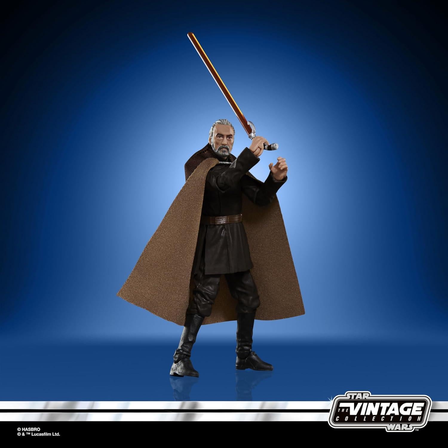 Figura de Acción Conde Dooku Star Wars Vintage 9.5 cm