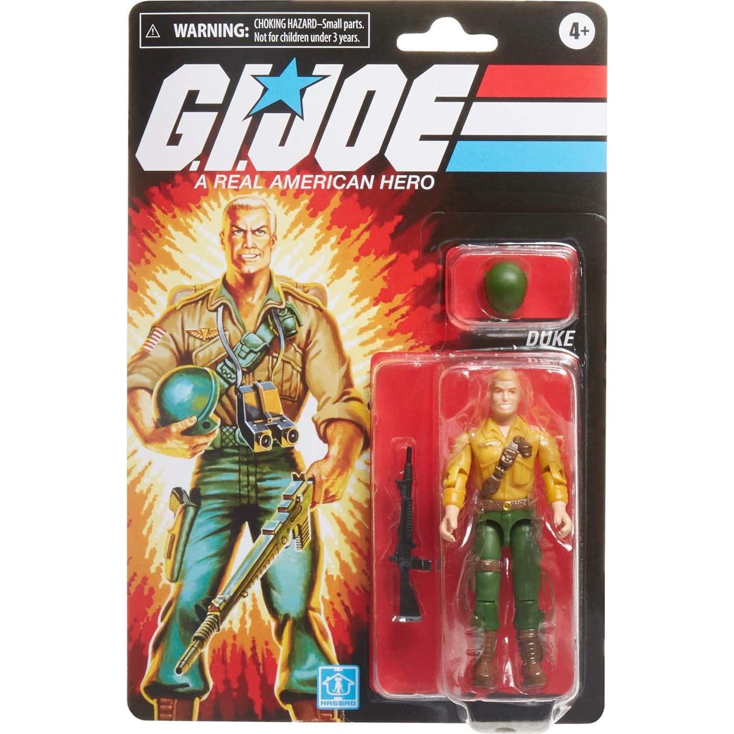 Figuras de Acción G.I. Joe Retro Duke vs Cobra Commander 2-Pack