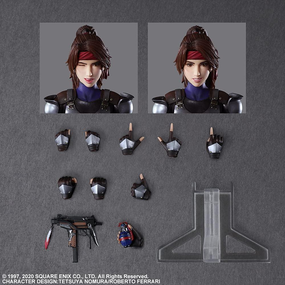 Figura de Acción Final Fantasy VII Remake Jessie y Cloud con Bicicleta