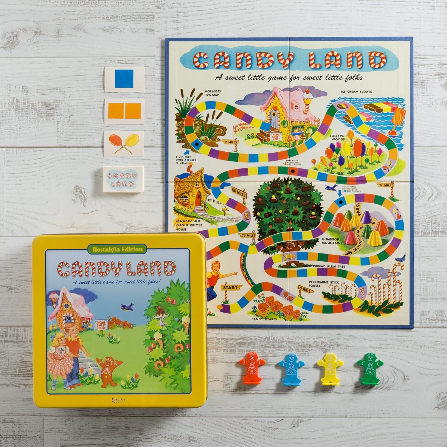 Juego de Mesa Candy Land Nostalgia WS Game Company 26.7cm