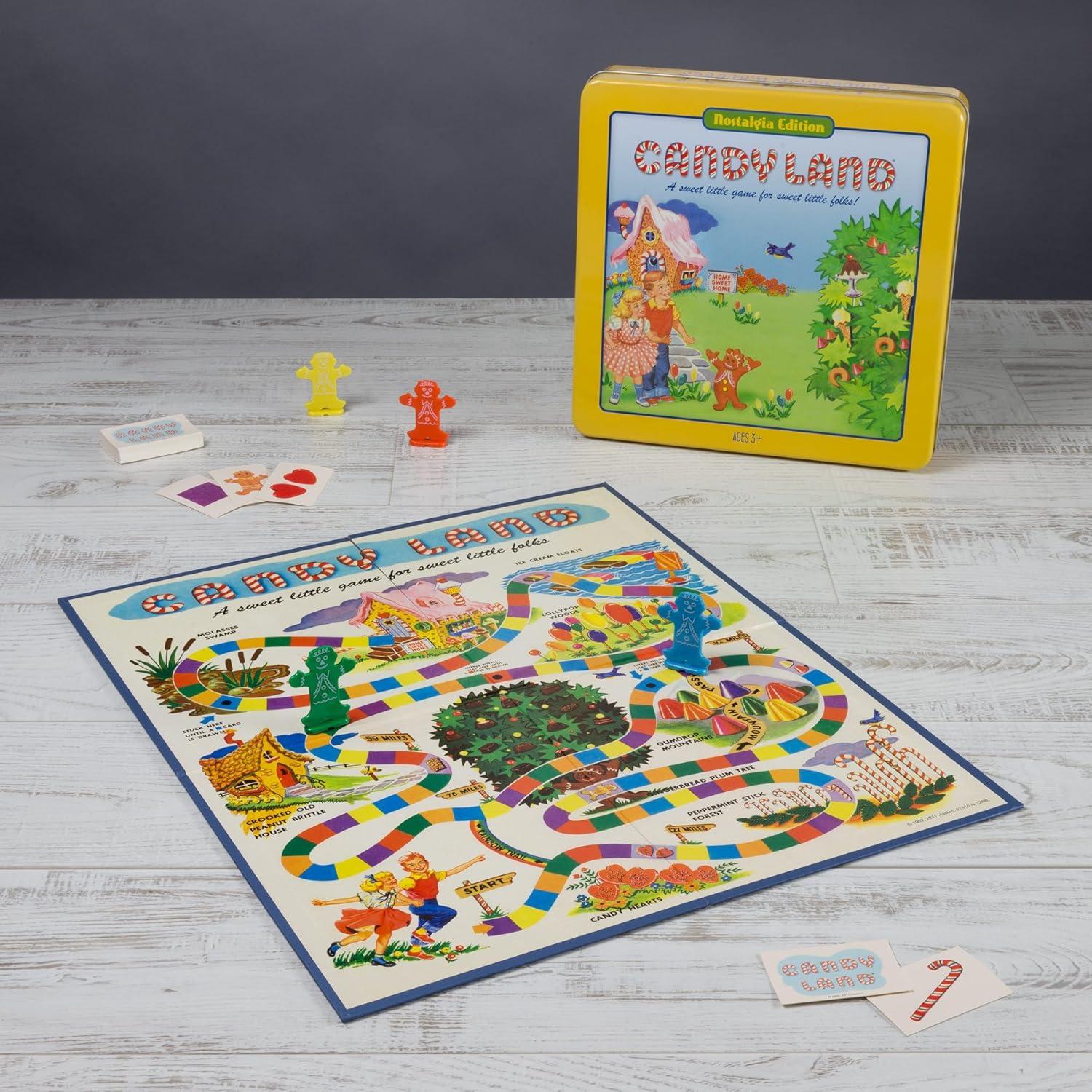 Juego de Mesa Candy Land Nostalgia WS Game Company 26.7cm