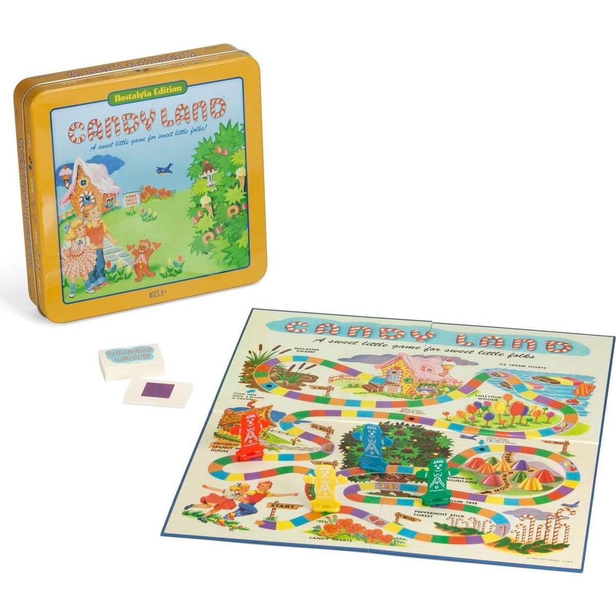 Juego de Mesa Candy Land Nostalgia WS Game Company 26.7cm