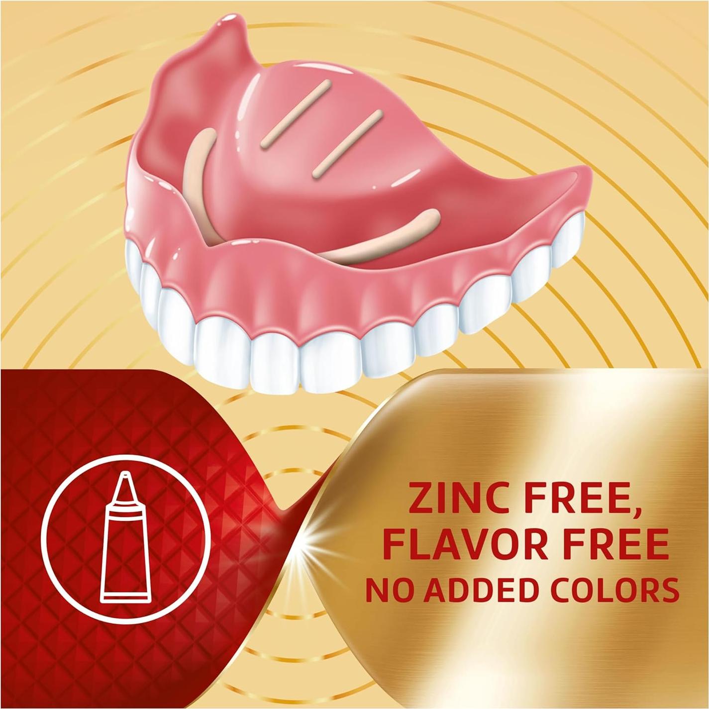 Crema Adhesiva para Dentaduras Poligrip Power Max 62.37 g - Sin Sabor