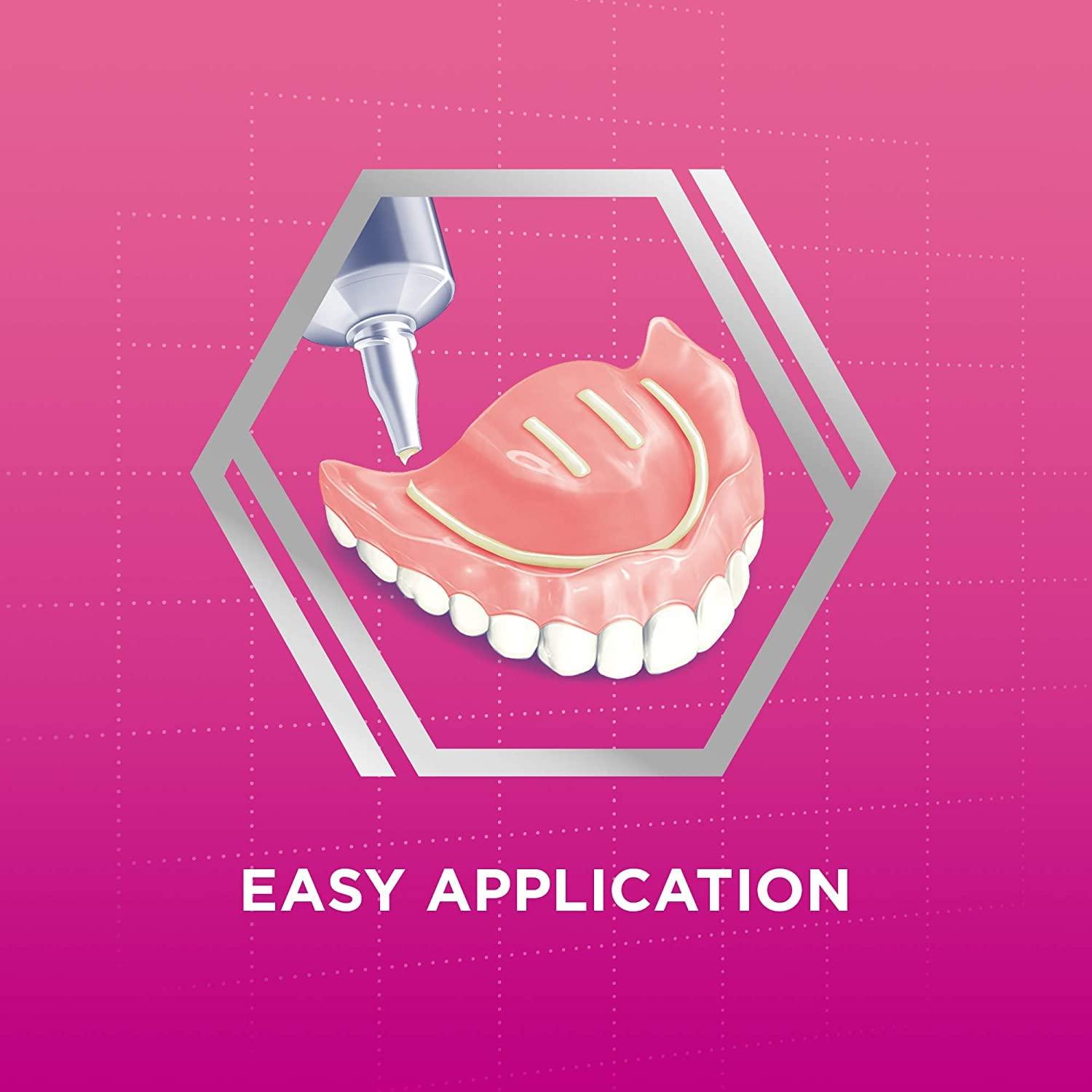 Crema Adhesiva para Prótesis Dental Super Poligrip 68g - Paquete de 6