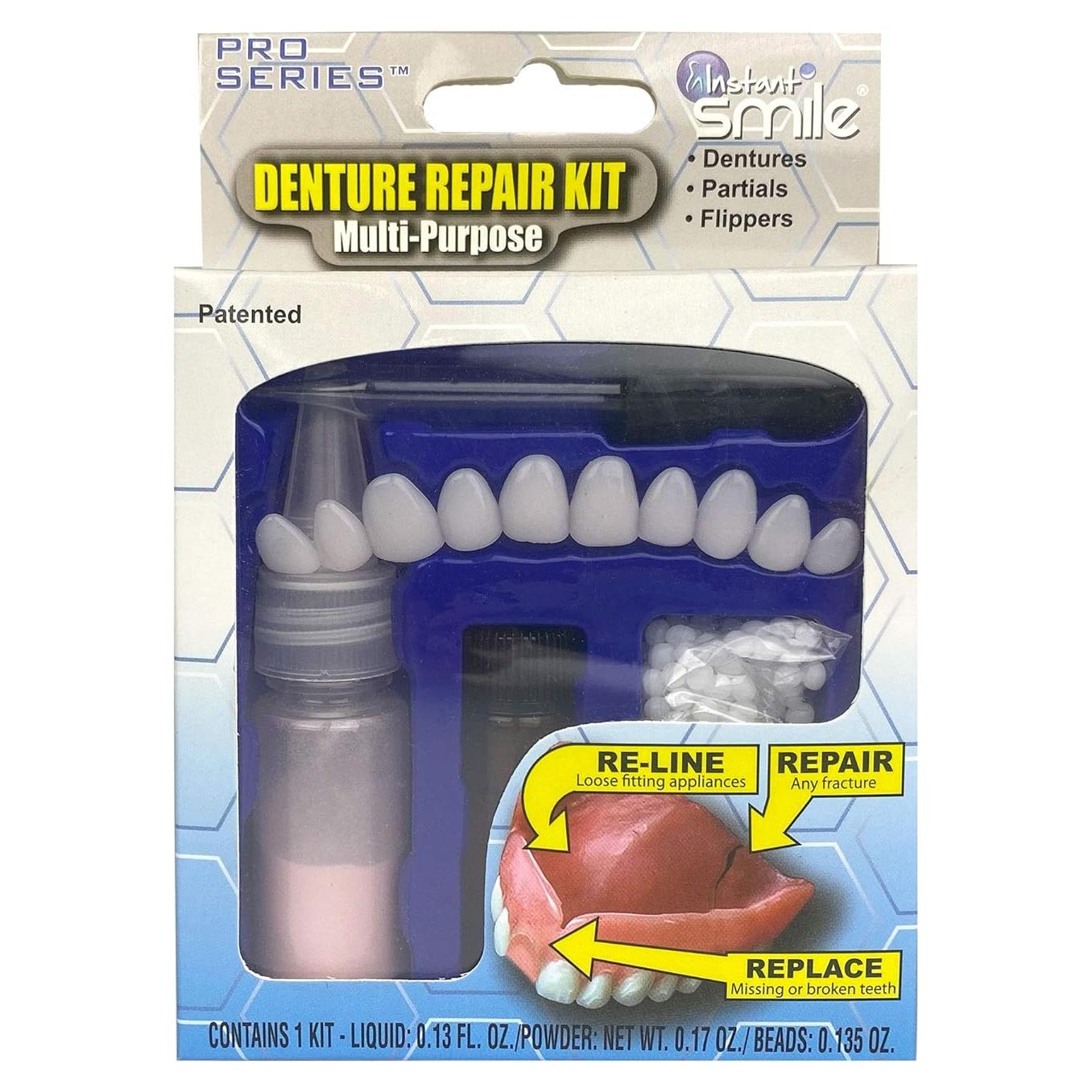 Kit de Reparación de Dentaduras Billy Bob - 12.07x2.99 cm