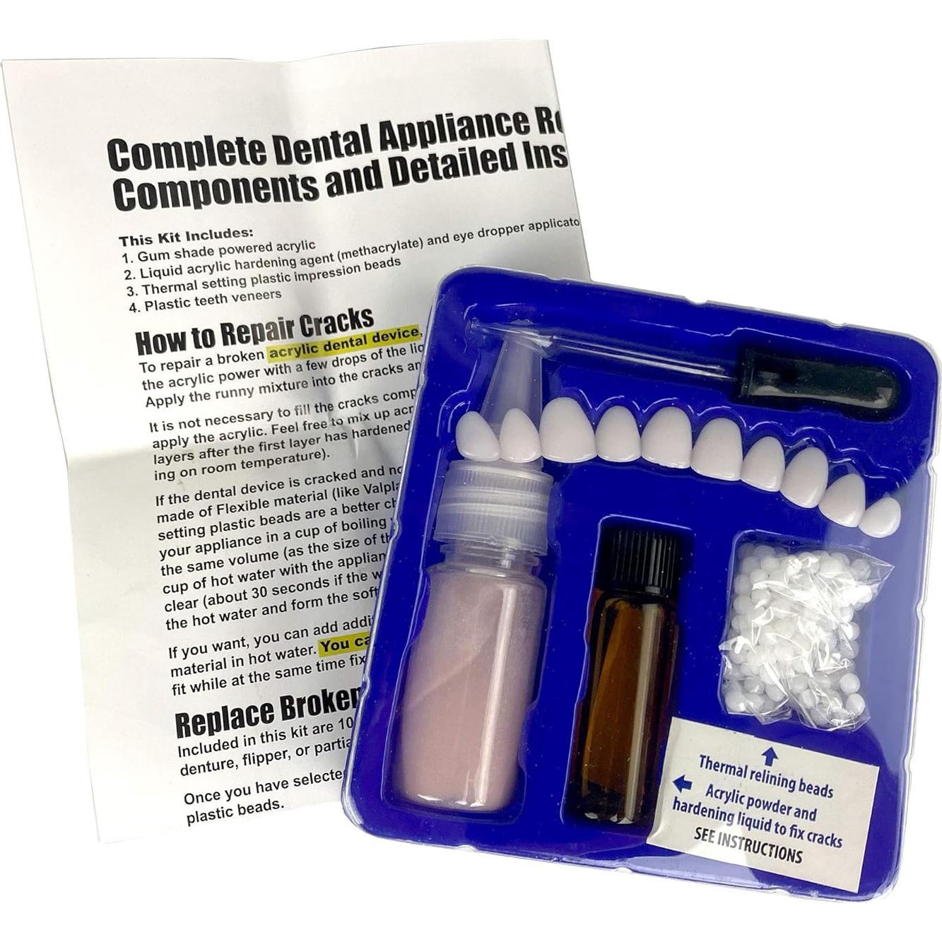 Kit de Reparación de Dentaduras Billy Bob - 12.07x2.99 cm