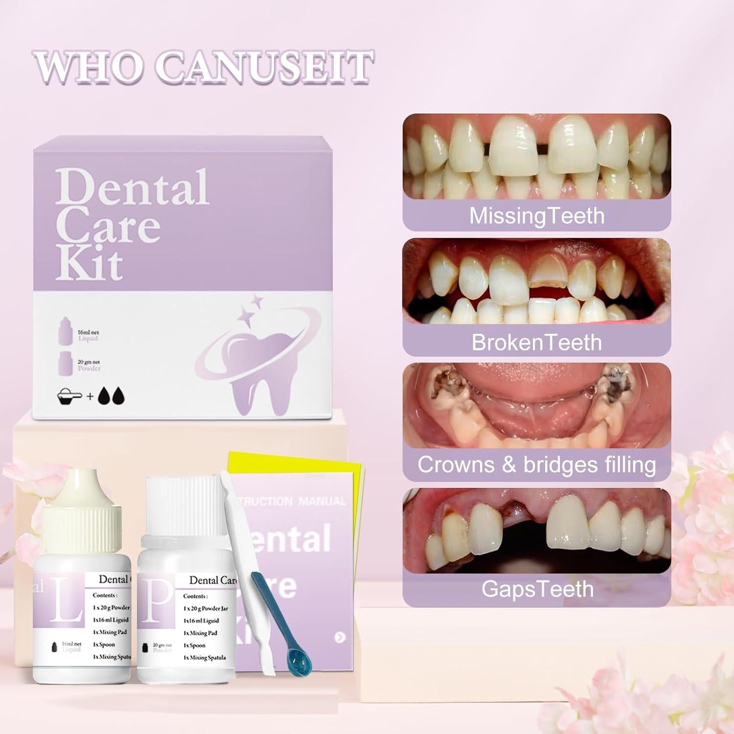 Kit de Cuidado Dental MasterMedi con Óxido de Zinc y Eugenol