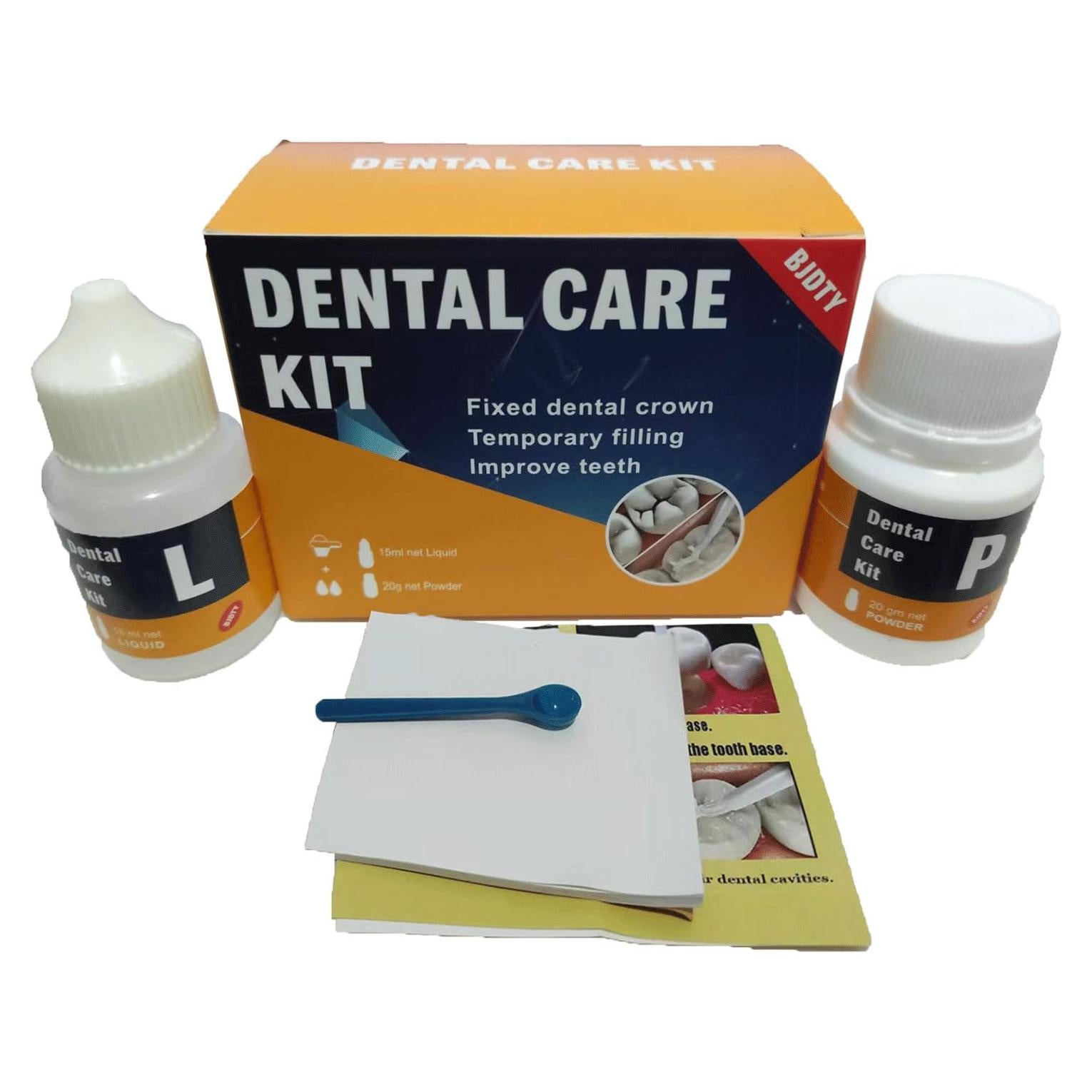 Cemento de Óxido de Zinc y Eugenol AUMAY 20g para Coronitas