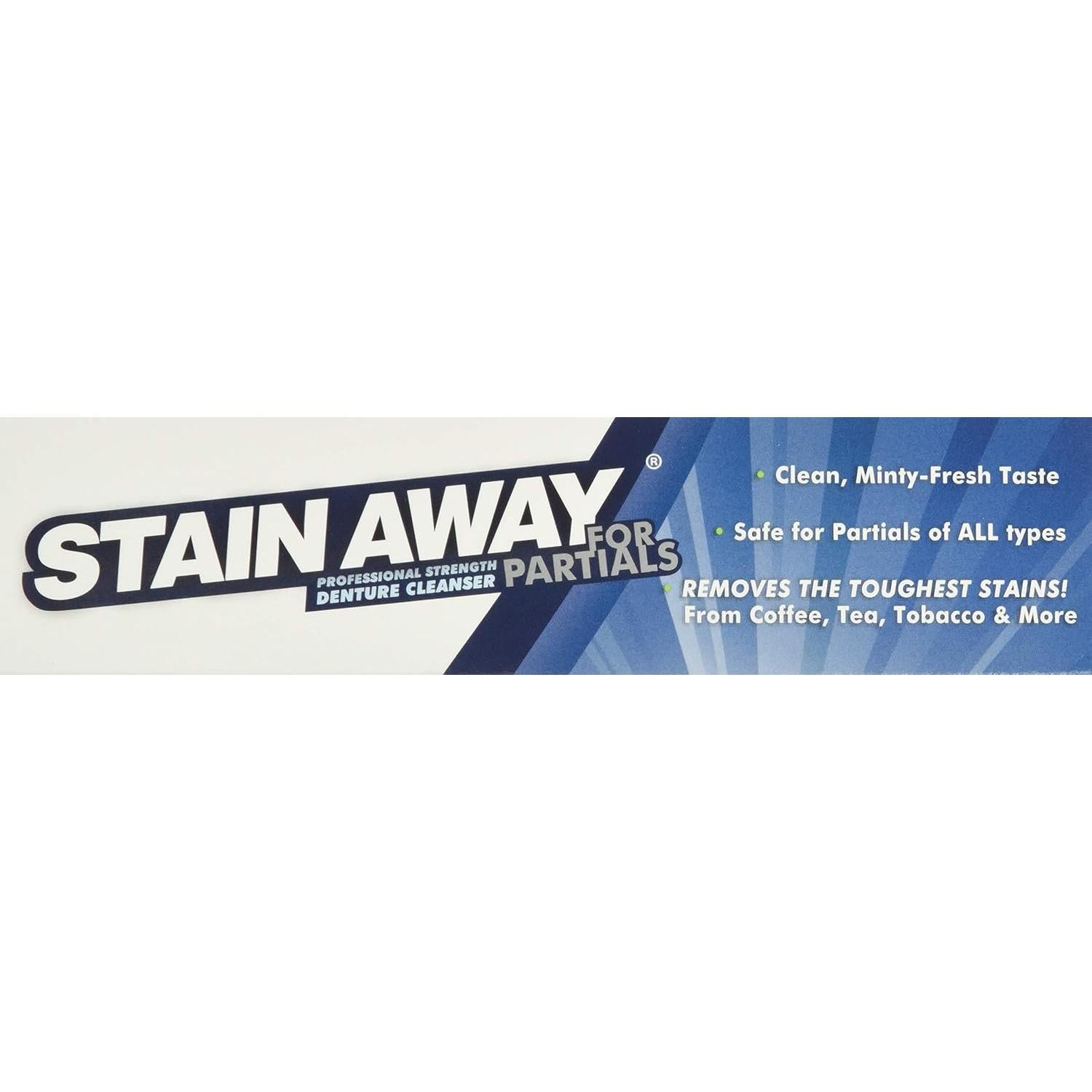 Limpiador de Dentaduras Stain-Away Partials 200 g - Profesional