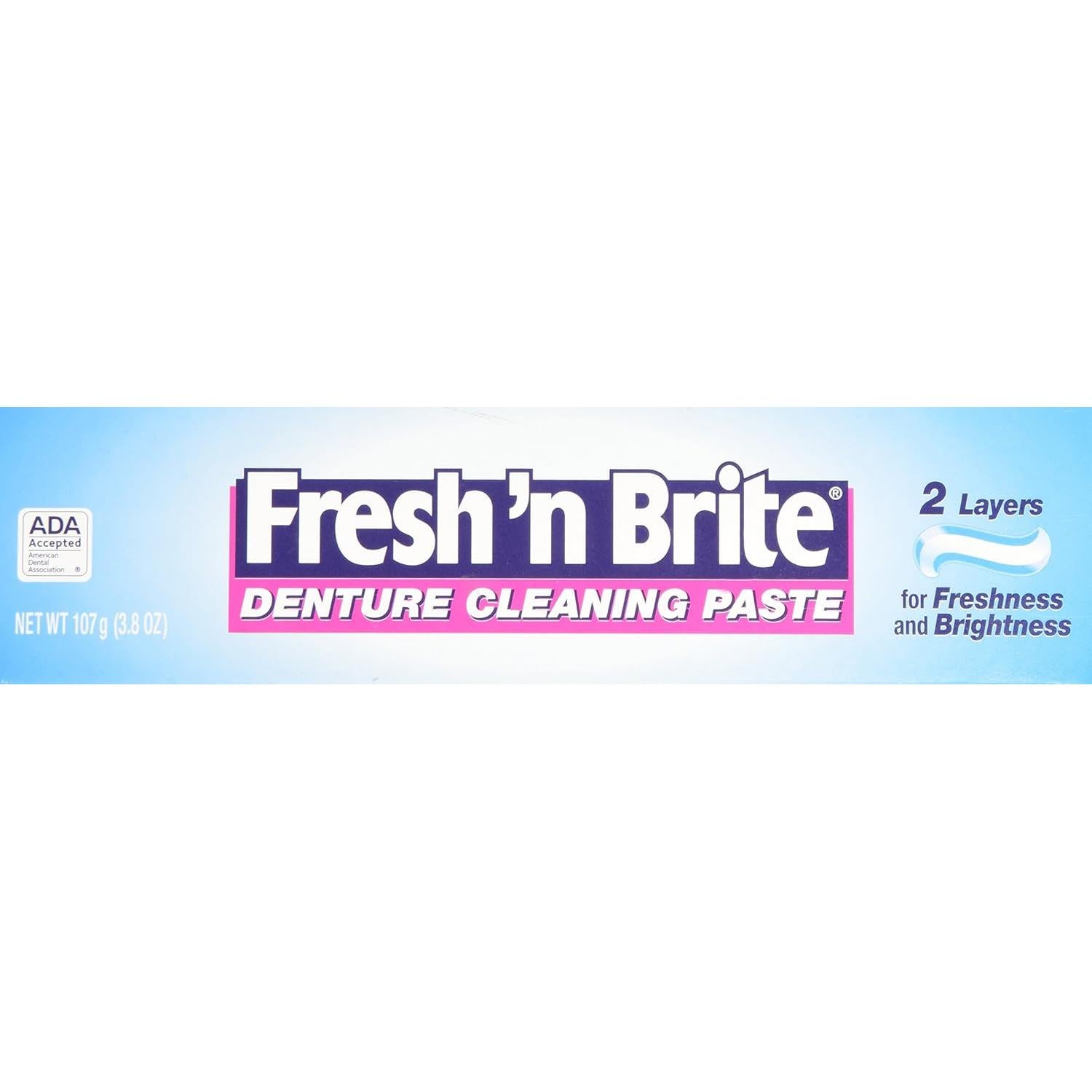 Pasta Limpiadora para Dentaduras Stim-U-Dent Fresh'n Brite 117g