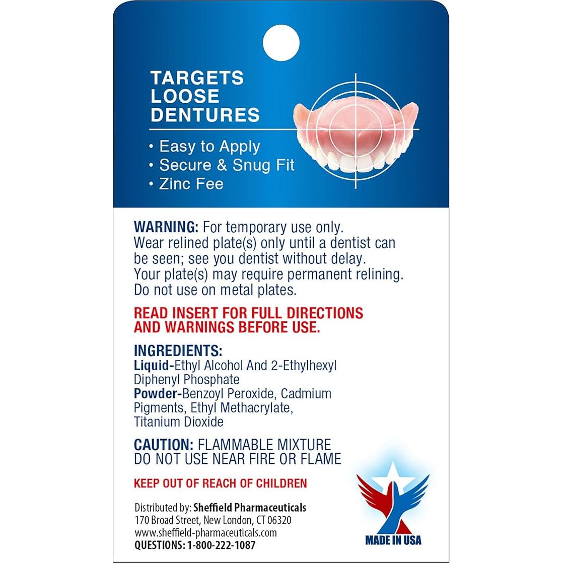 Reforzador de Dentaduras Acryline - Ajuste Seguro y Fácil