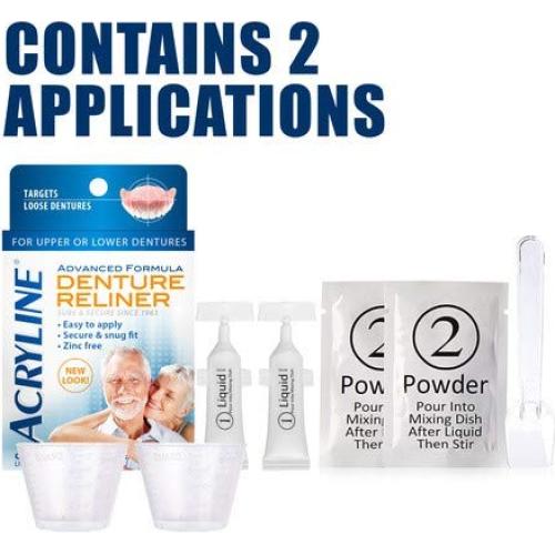 Reforzador de Dentaduras Acryline - Ajuste Seguro y Fácil