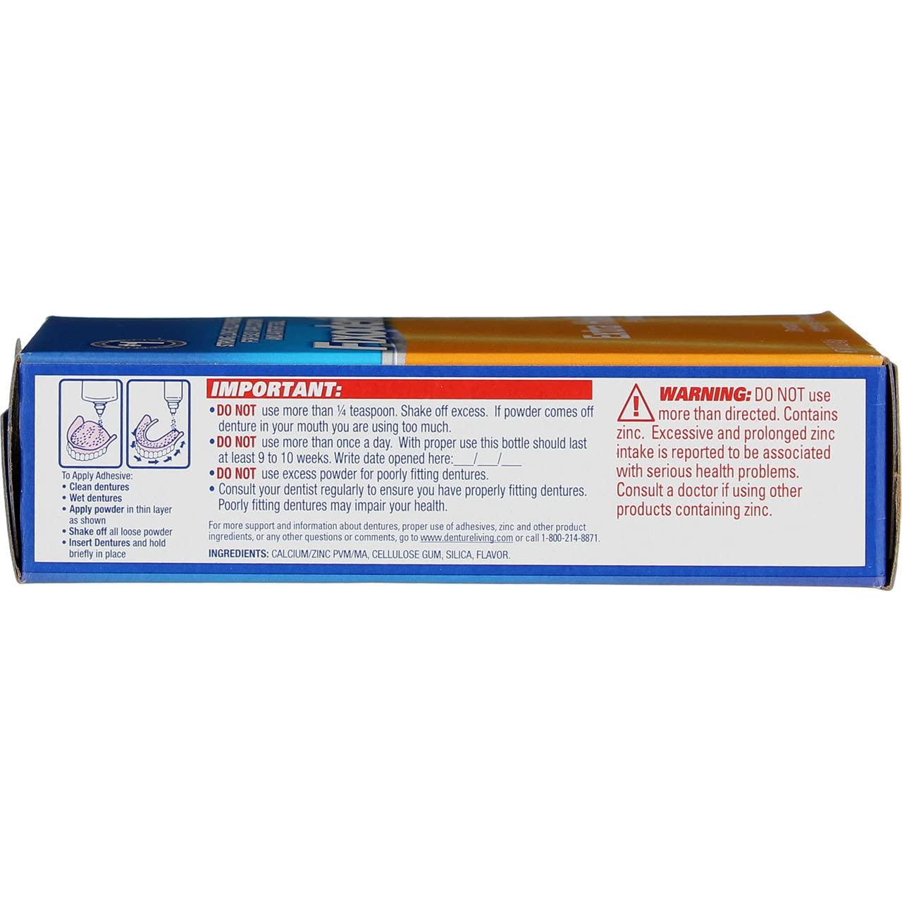 Adhesivo en Polvo para Dentaduras Fixodent Fijación Extra 45 g