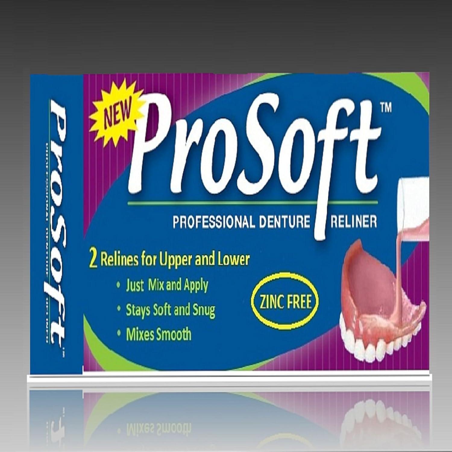 Kit ProSoft Reforzador de Dentaduras - 3 Cajas