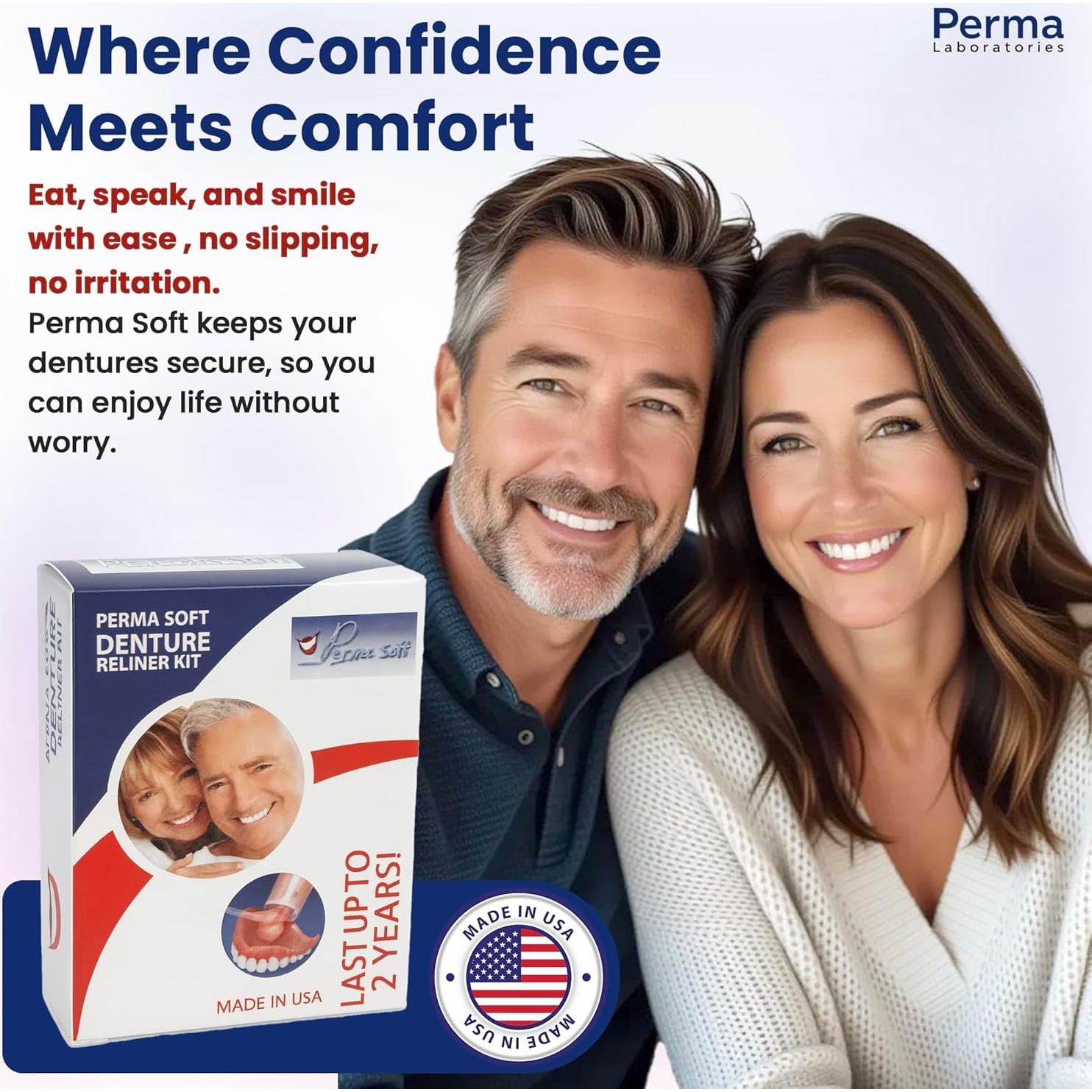 Kit de Relineado de Dentaduras Perma Soft - 1 Placa Individual