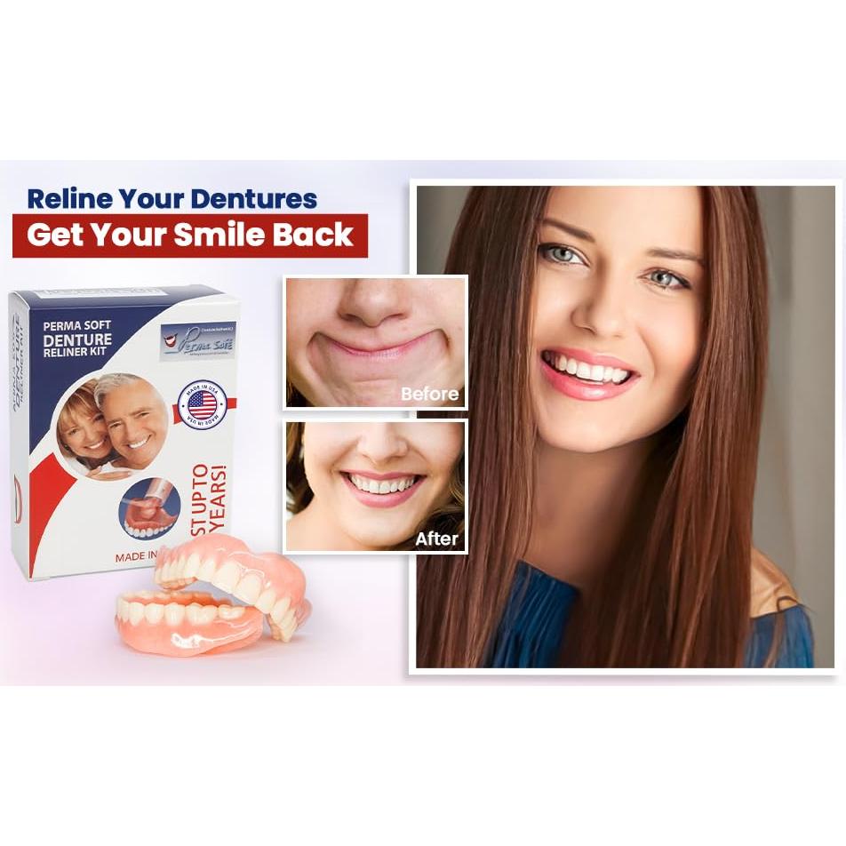 Kit de Relineado de Dentaduras Perma Soft - 1 Placa Individual