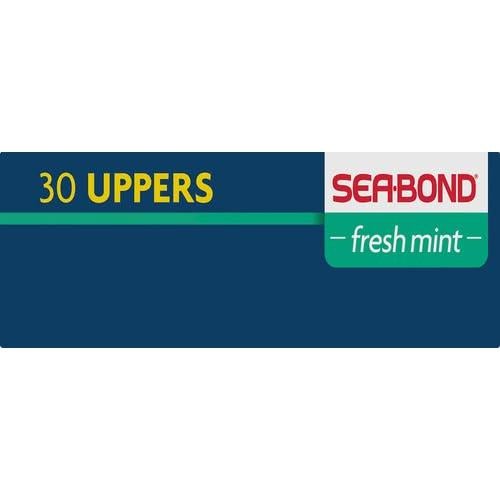 Sellos Adhesivos para Dentaduras Sea Bond Menta 30 Unidades