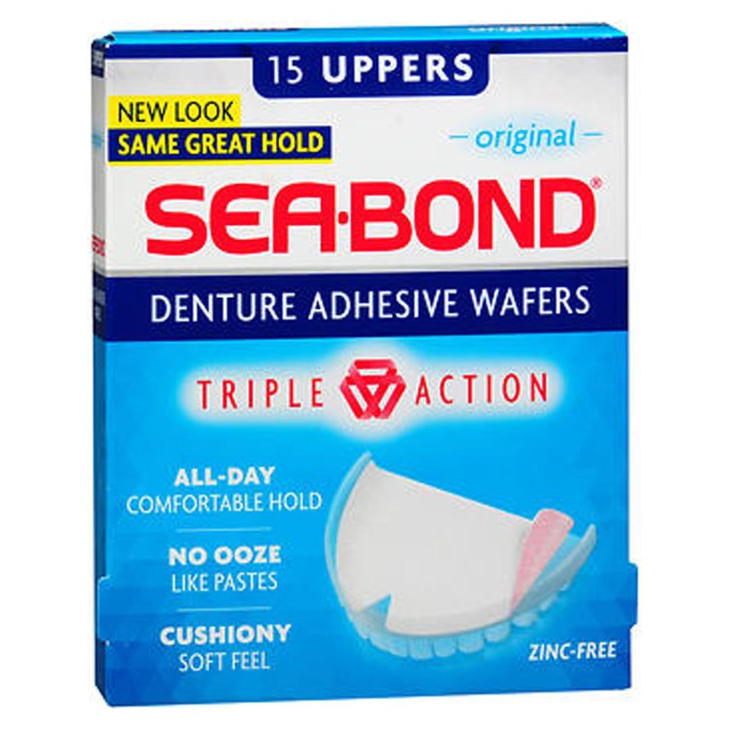 Sellos Adhesivos para Prótesis Dentales Sea-Bond 30 Unidades