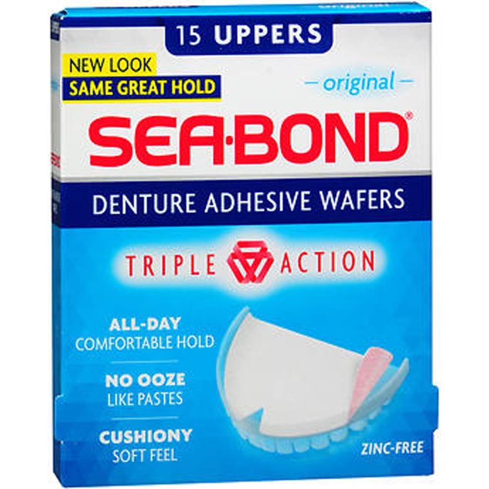 Sellos Adhesivos para Prótesis Dentales Sea-Bond 30 Unidades