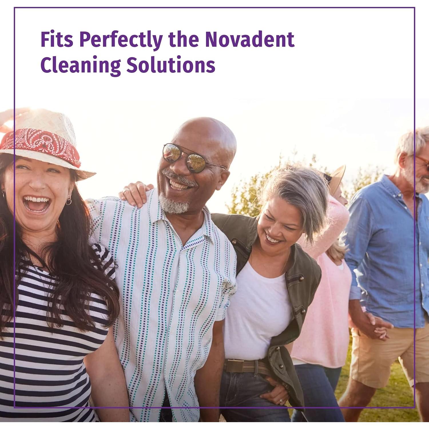 Baño de Limpieza para Dentaduras Novadent - Clásico 185 ml