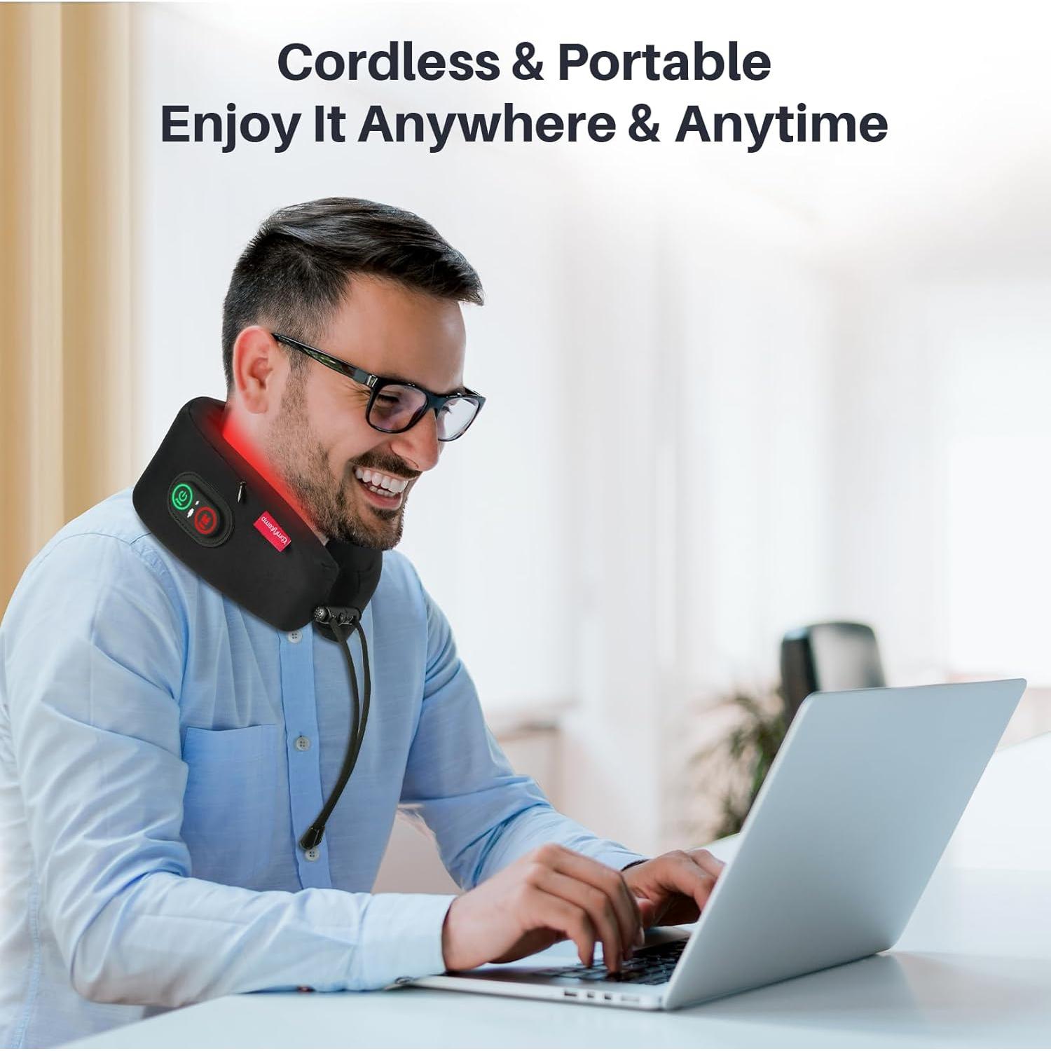 Comfytemp Envoltura de Luz Roja Portátil para Cuello