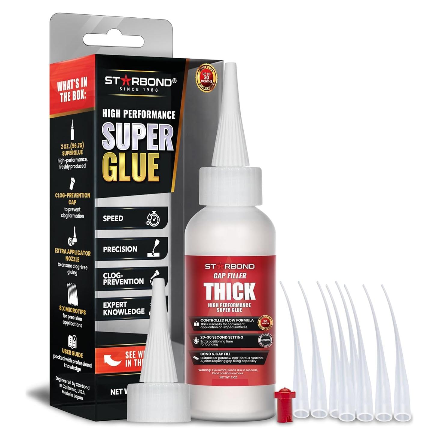 Pegamento Super Glue Starbond 56.7 g, Viscosidad 2000 CPS